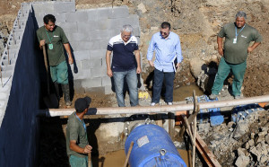 Fim da falta d´agua - Semasa instala booster na Penha (1)