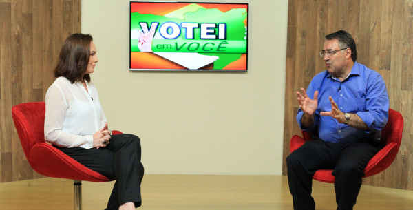 Elaine Maieski e Raimundo Colombo Foto Cristian Sagaz