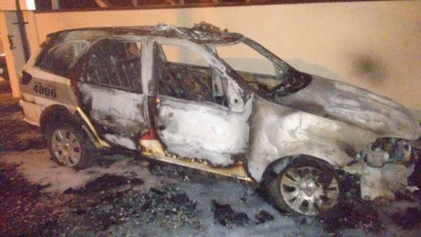 incendio carro pm