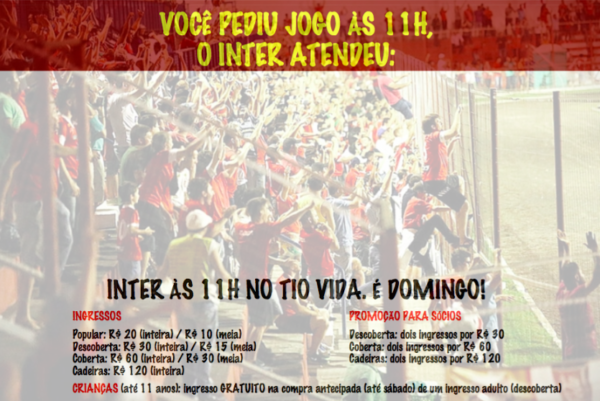 ingressos inter