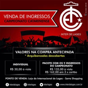 ingressos inter